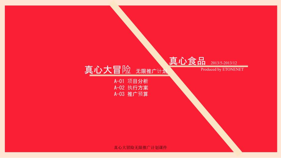 真心大冒险无限推广计划课件_第1页