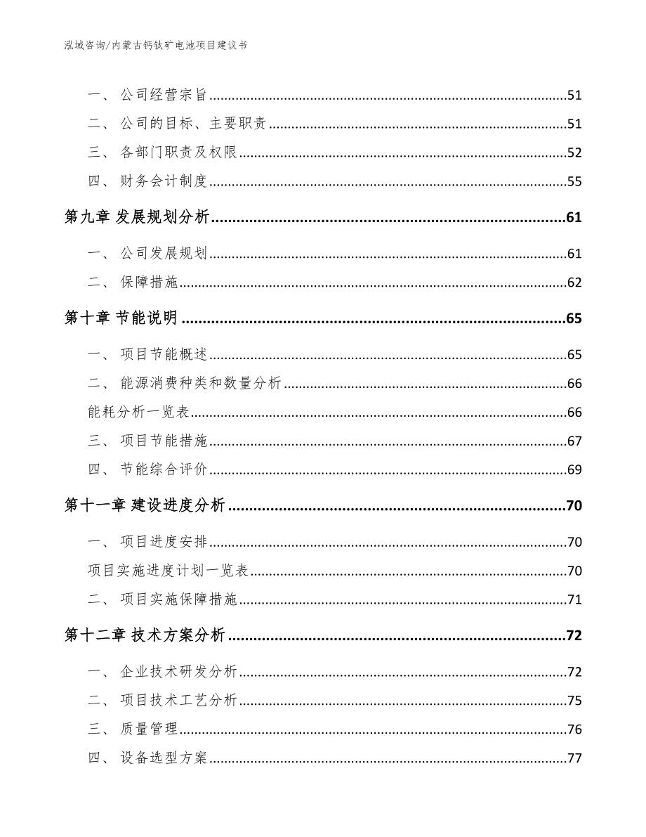 内蒙古钙钛矿电池项目建议书（模板）_第4页