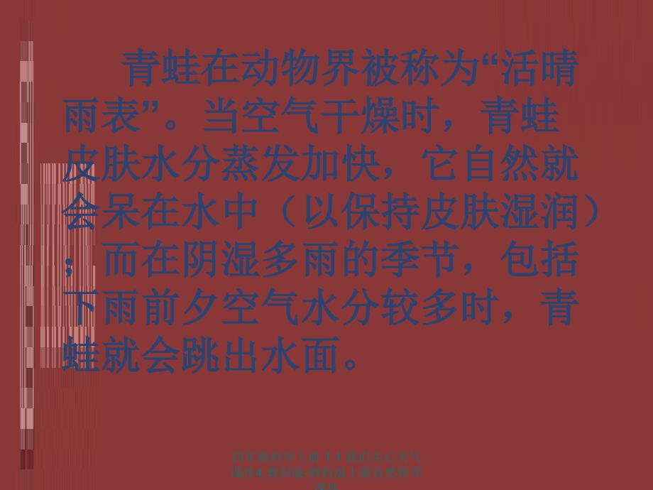 最新四年级科学上册1.1我们关心天气课件4_第4页