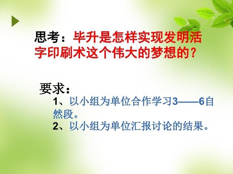 范娜毕升的梦想教学课件_第5页