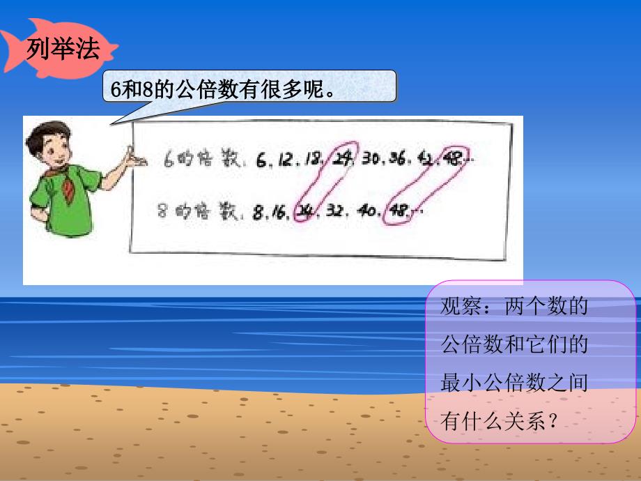 (人教版)五年级数学下册课件_公倍数和最小公倍数_1_第4页