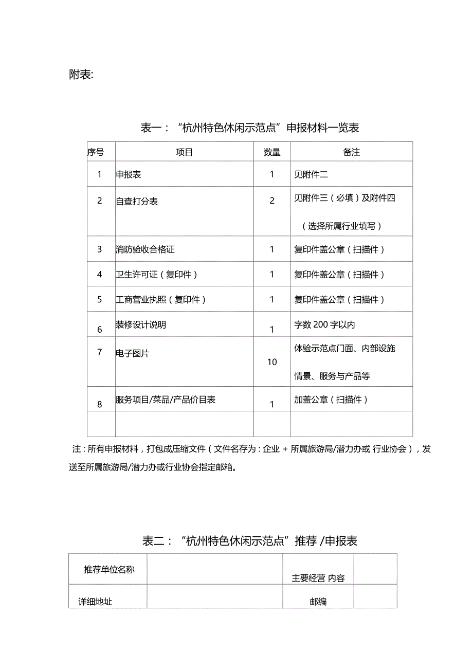 申报材料一览表杭州工艺美术行业协会_第1页