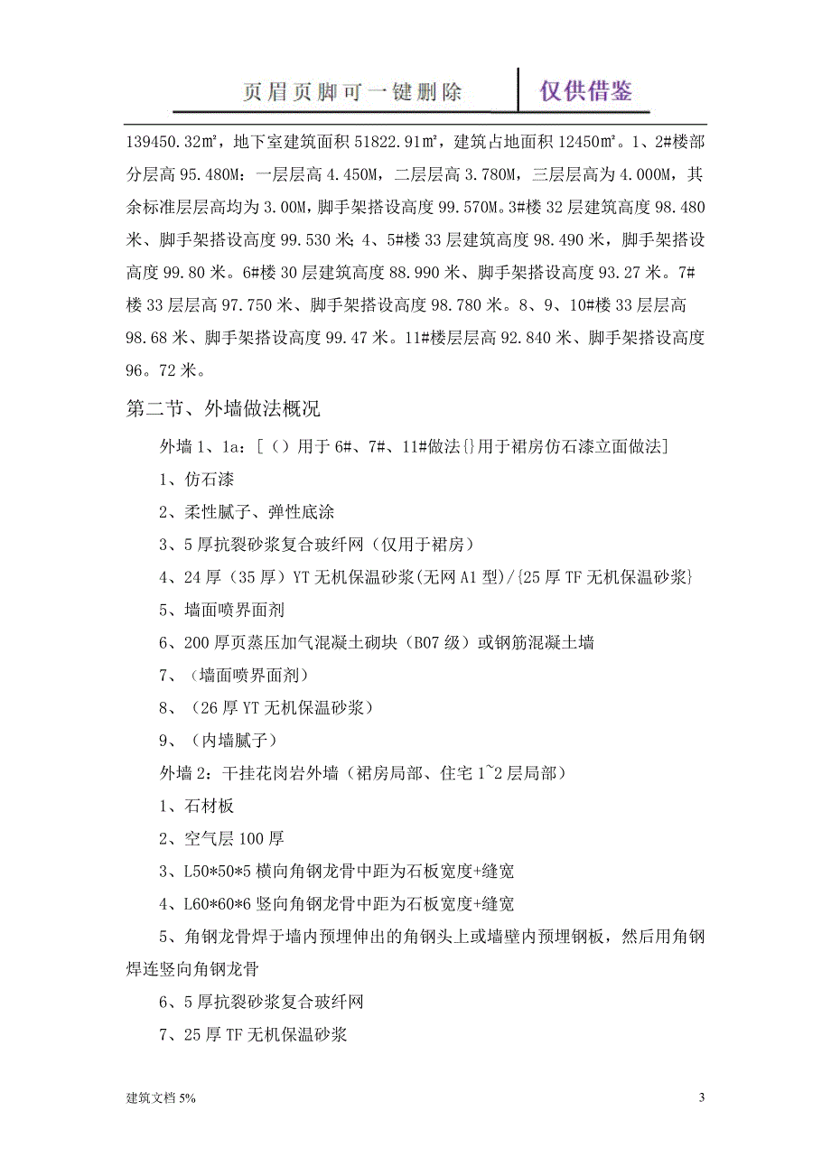 外墙保温专项施工方案【土工建筑】_第3页