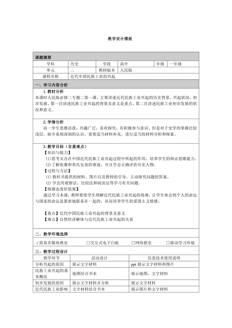 近代中国民族工业的兴起_第1页