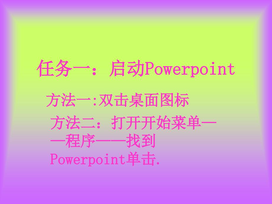 初识Powerpoint课件_第1页