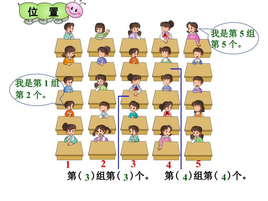 一年级数学位置课件_第2页