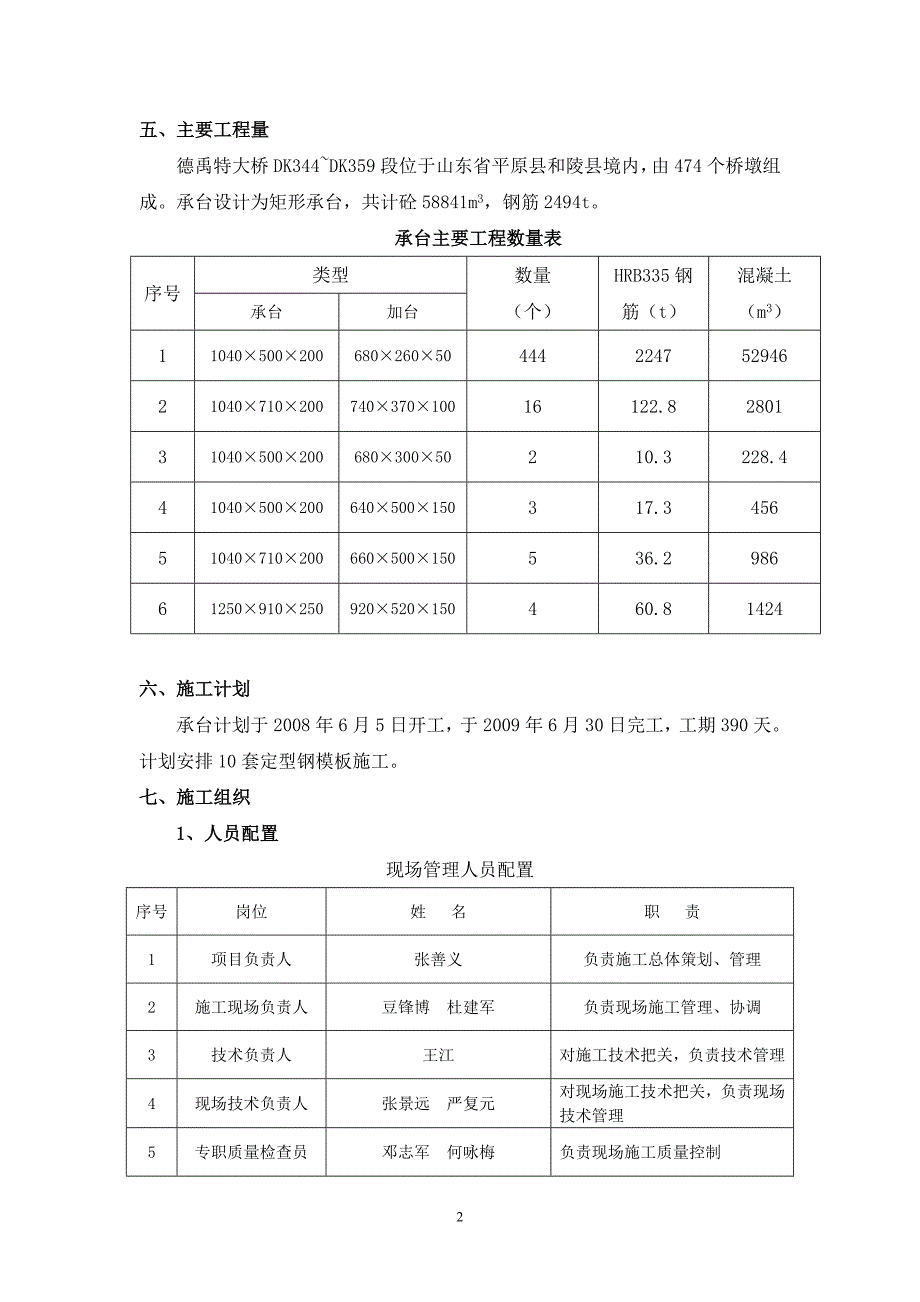 大桥承台施工方案#山东_第2页