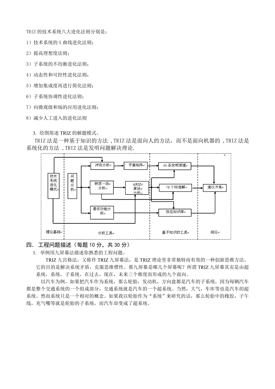 工程硕士TRIZ试题.doc_第2页