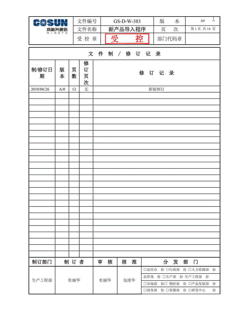 新产品导入程序(NPI案例).doc_第1页