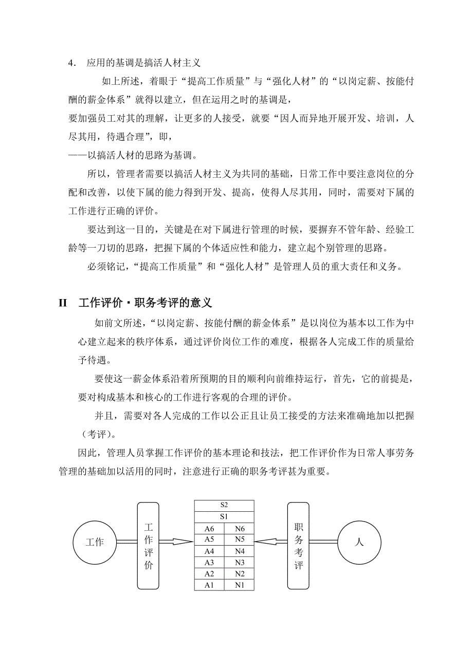 工作评价职务考评手册_第5页