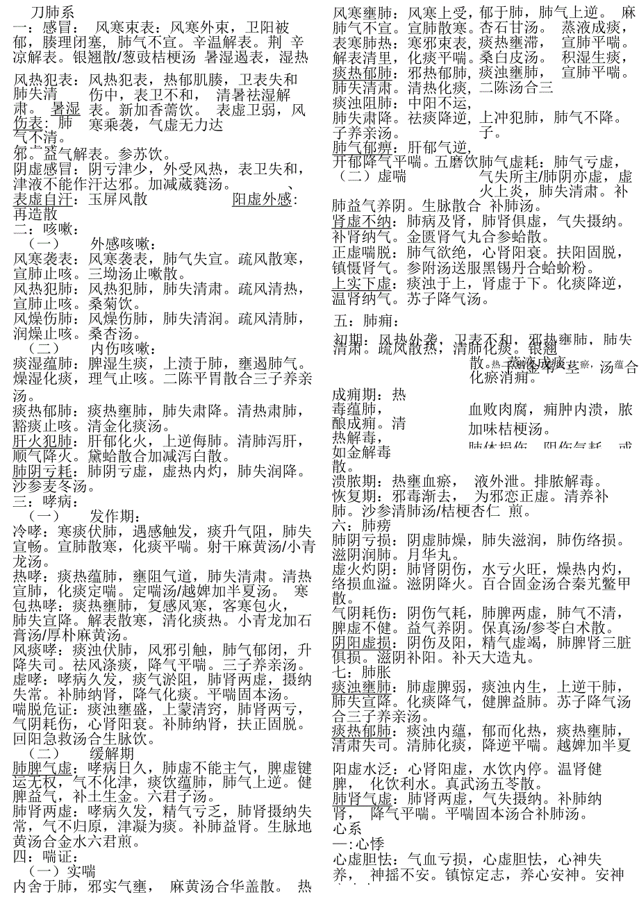 中医内科证型_第1页