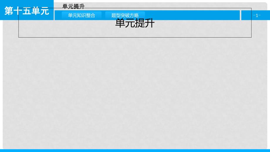 高考政治一轮复习 第十五单元 思想方法与创新意识单元提升课件 新人教版_第1页