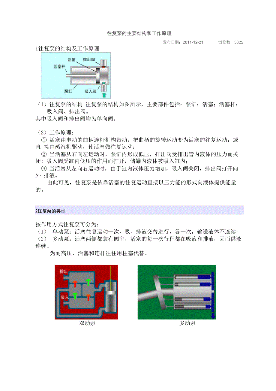 高压往复泵_第1页