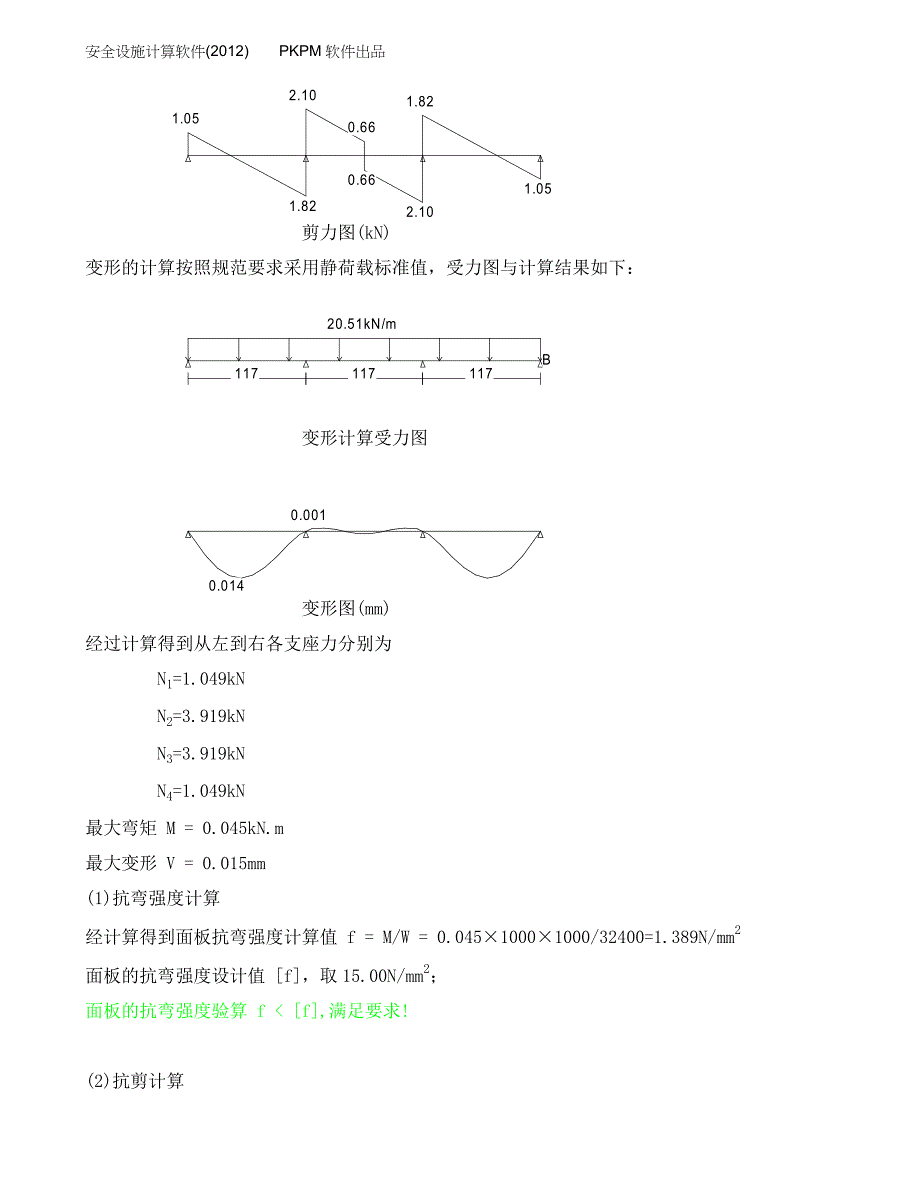 梁模板碗扣钢管高支撑架计算书_第4页