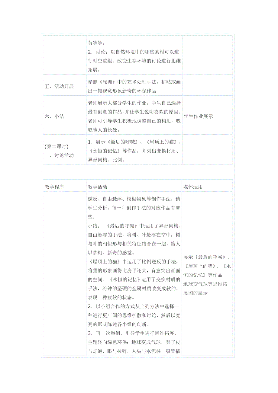 课题绿洲初中美术教案第3课绿洲[教案]郭丹老师的教案绿洲.doc_第2页