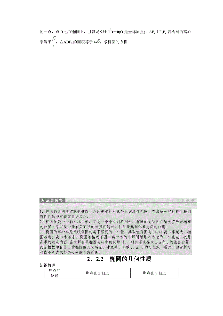 高中数学（苏教版选修）圆锥曲线与方程课时作业_第3页