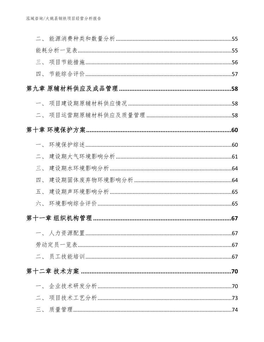 大姚县钢铁项目经营分析报告_第4页