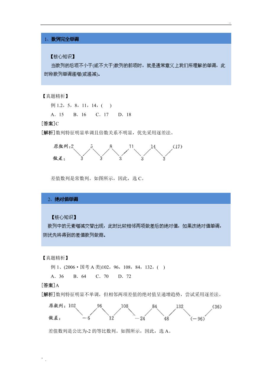 行测数字推理八大解题技巧_第2页