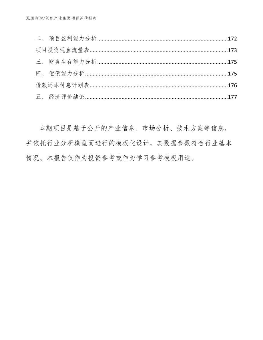 氢能产业集聚项目评估报告_第5页