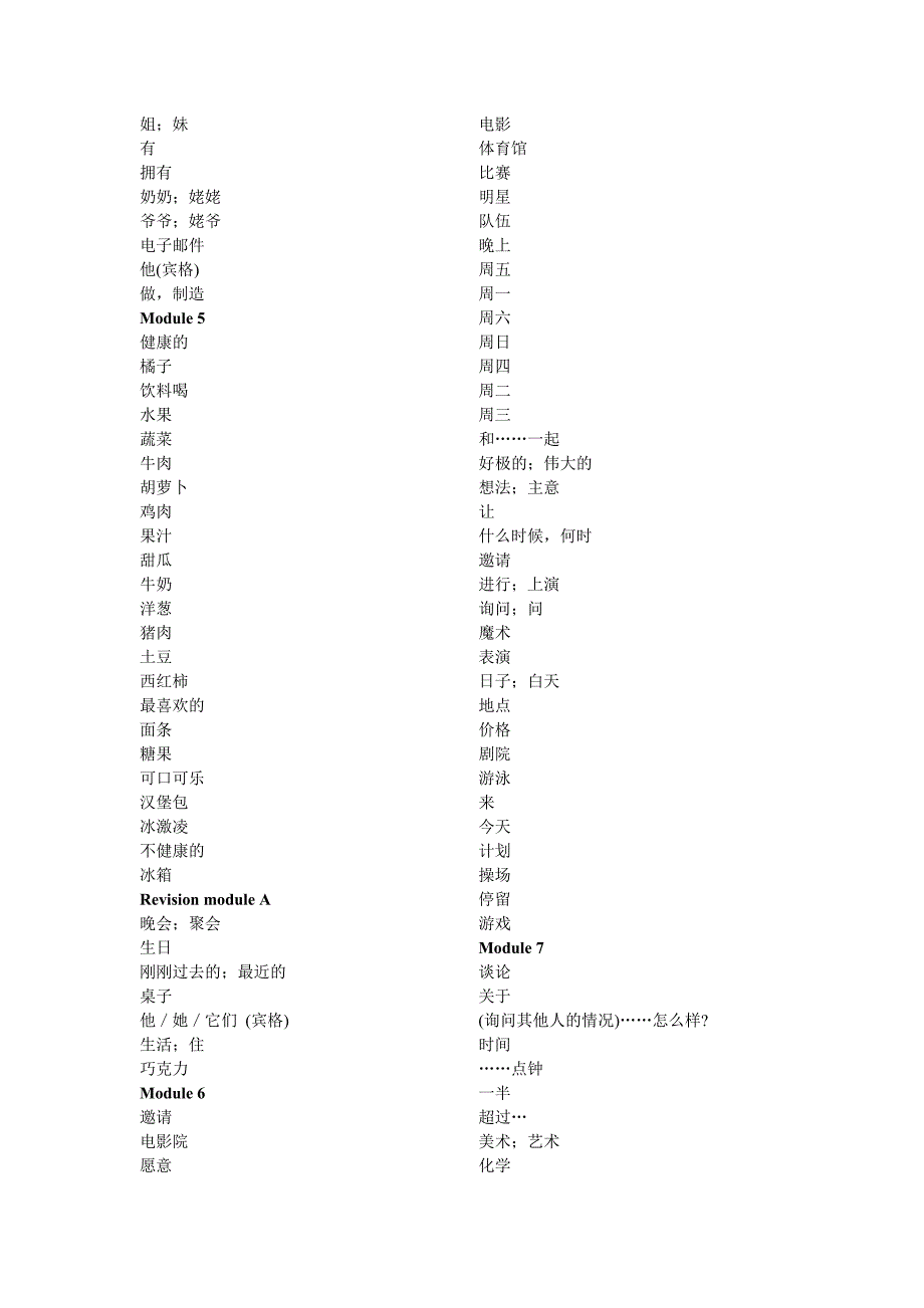 (完整)初中英语单词默写表_第2页