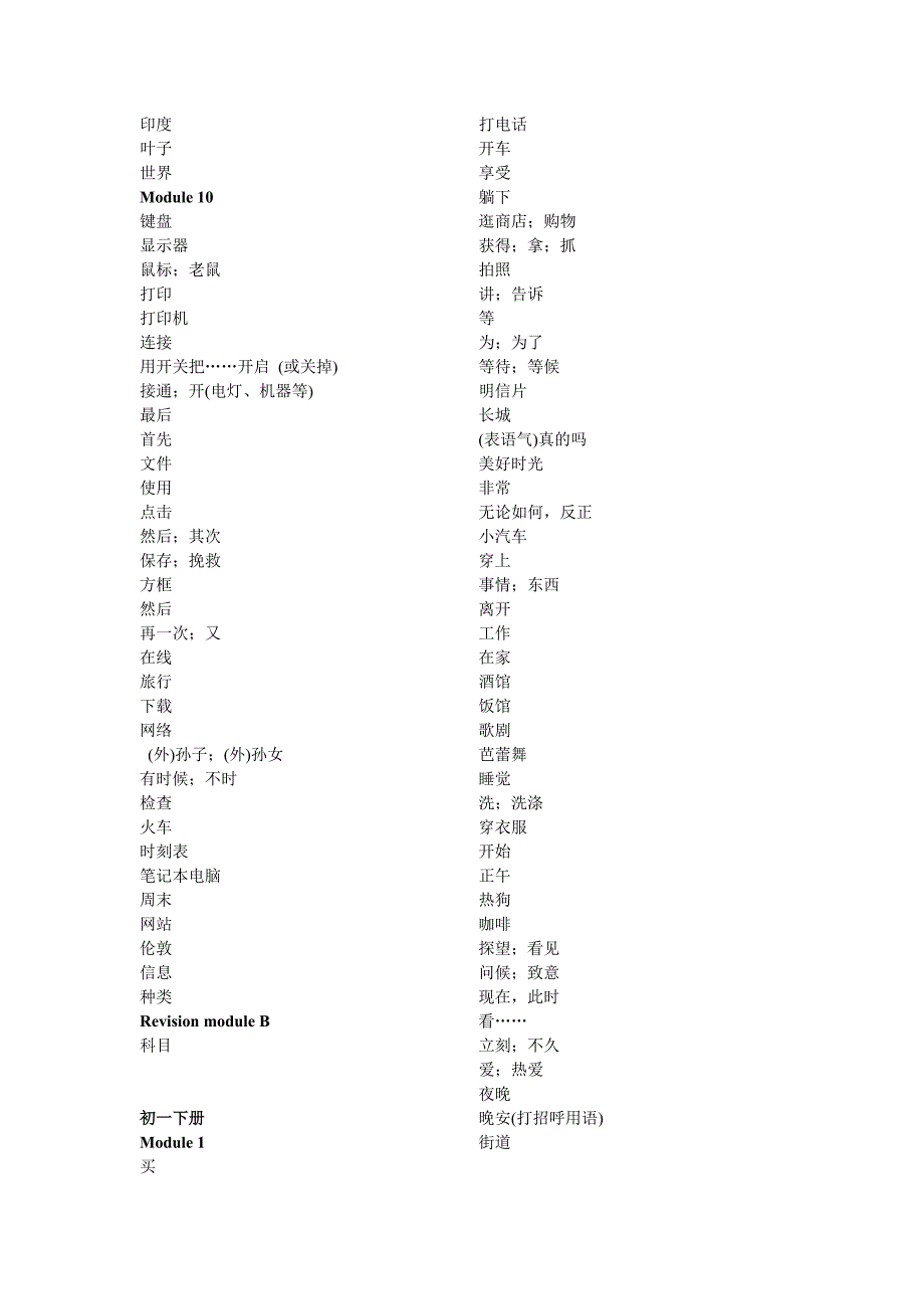 (完整)初中英语单词默写表_第4页