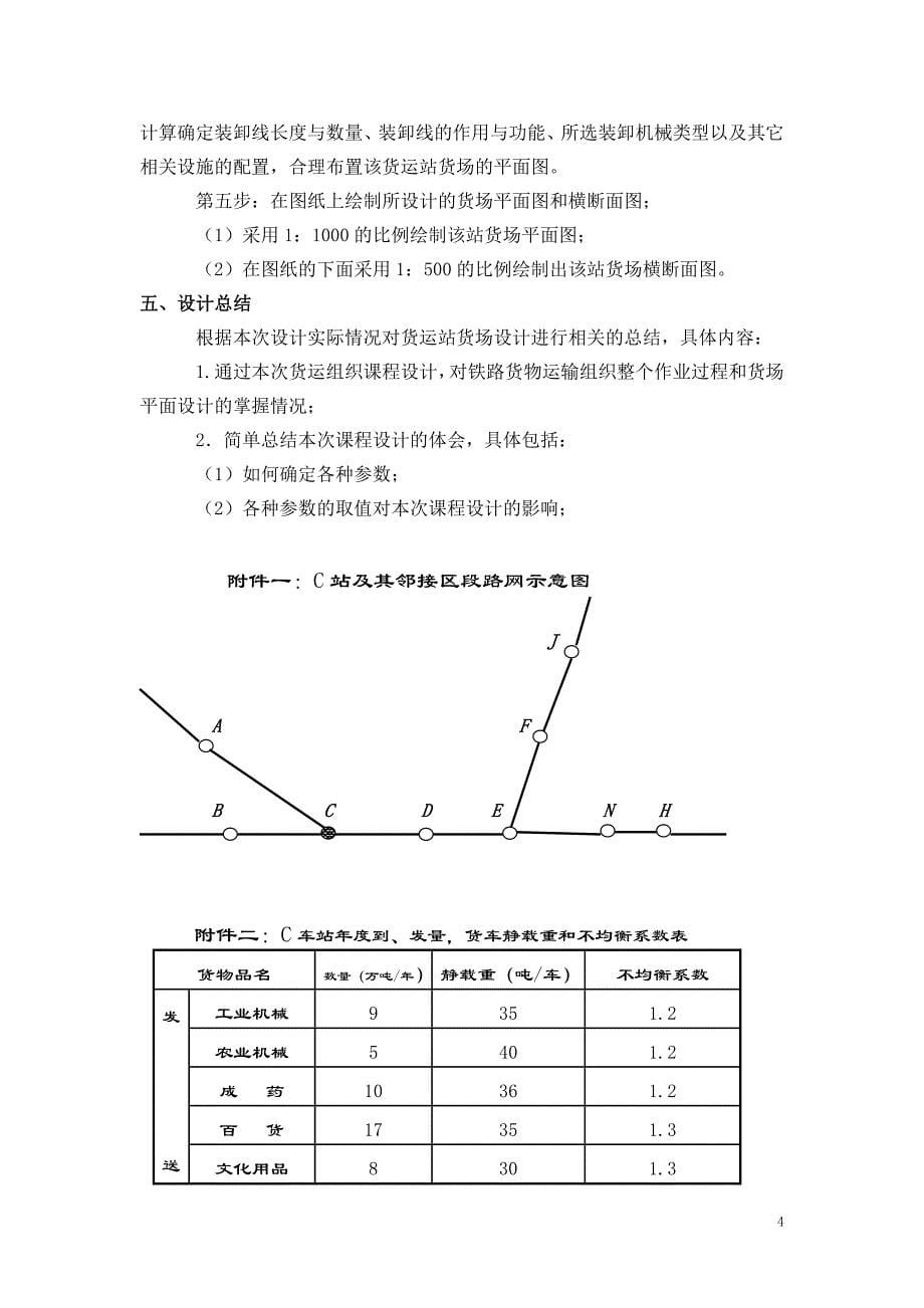 精品资料2022年收藏货运组织课程设计_第5页