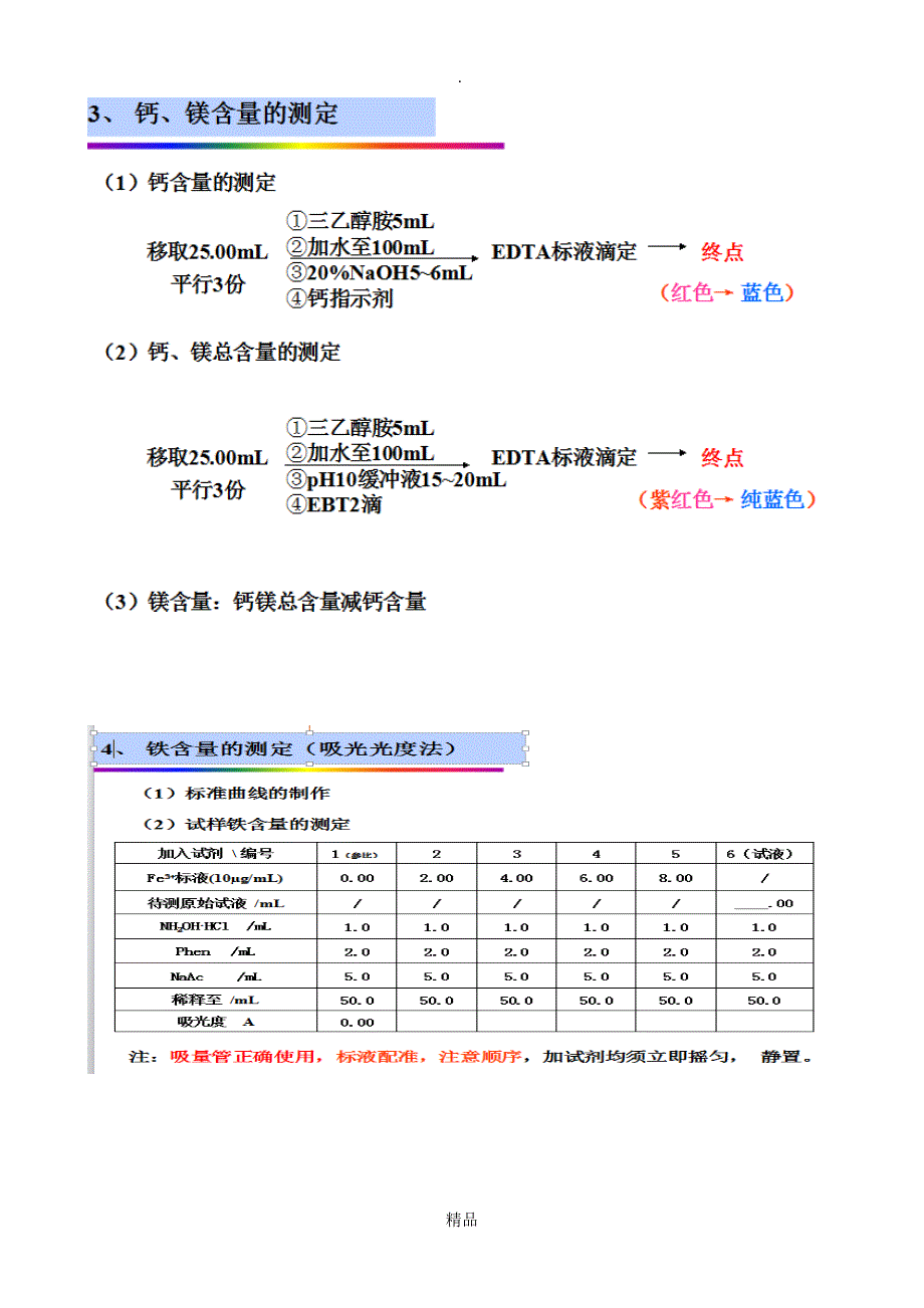 食品中钙镁含量的测定_第4页