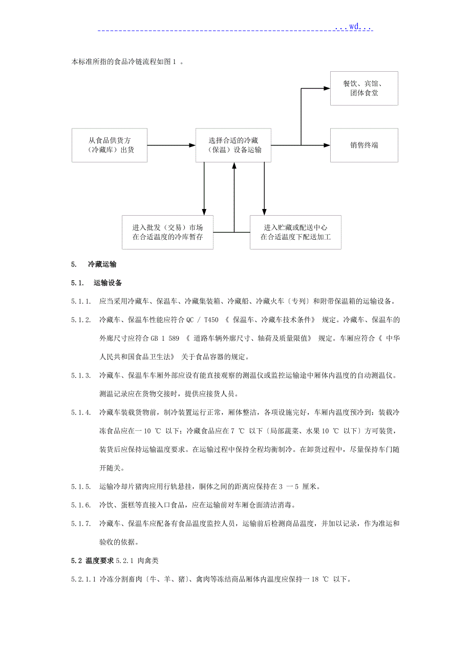 食品冷链物资流通技术和管理标准_第3页