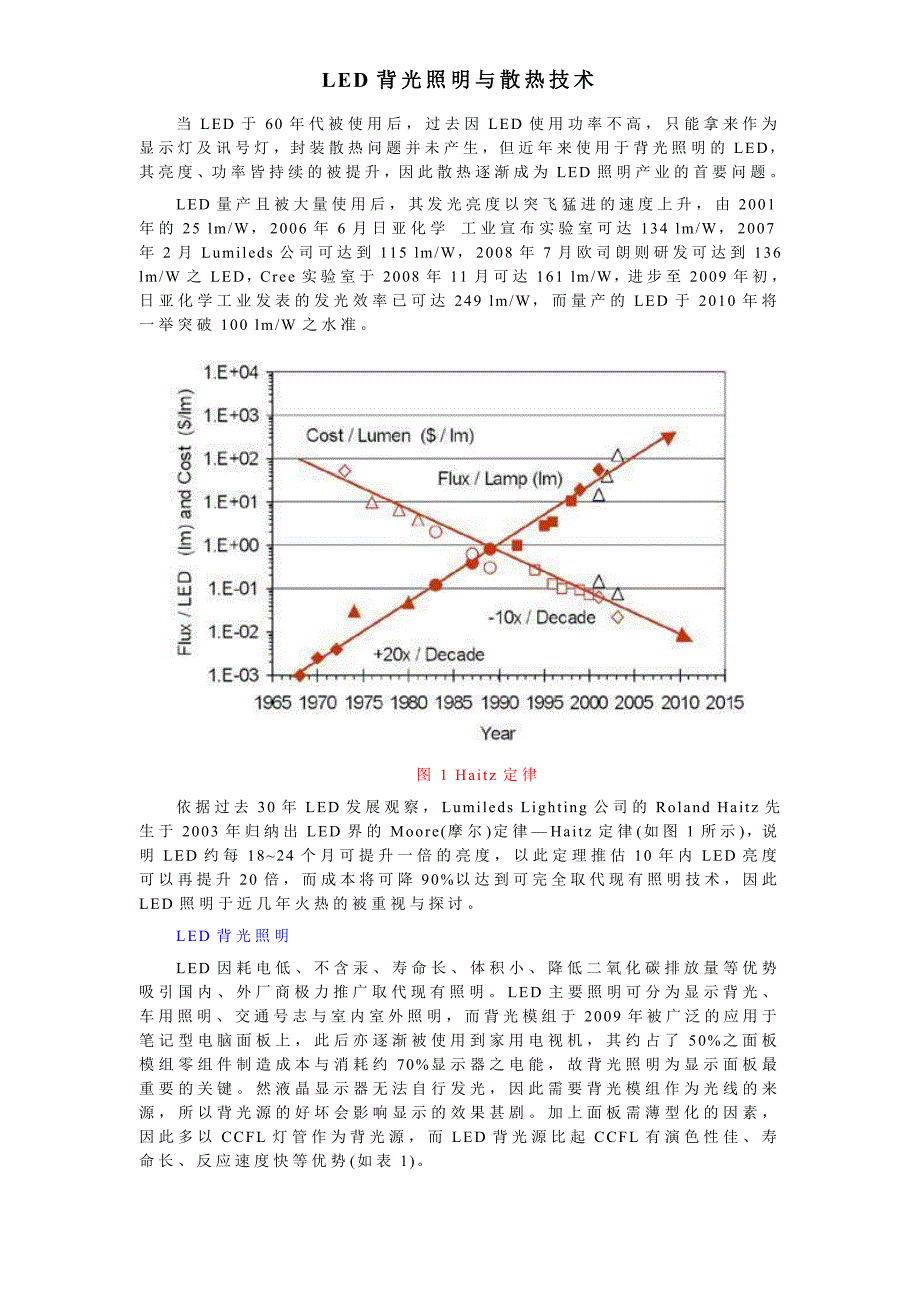 LED背光照明与散热技术.doc_第1页