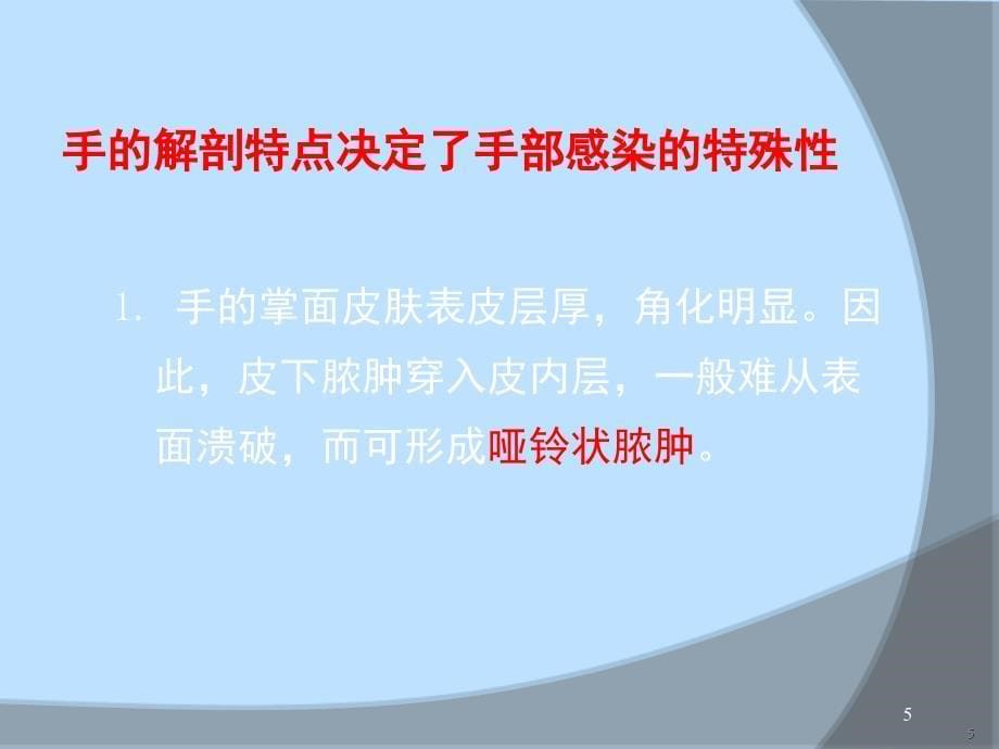 手部急性化脓性感染全身性外科感染课件_第5页