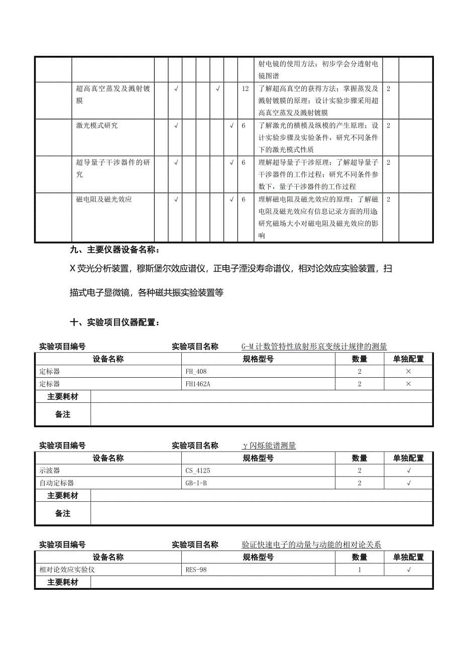 三级物理实验实验课程大纲_第5页