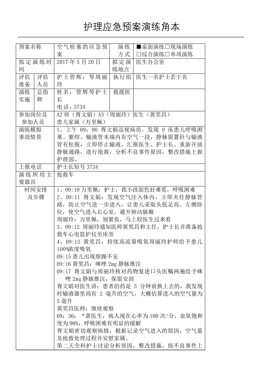 空气栓塞的应急预案40084_第2页