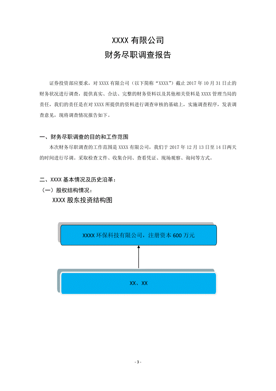 财务尽调报告模版.docx_第3页