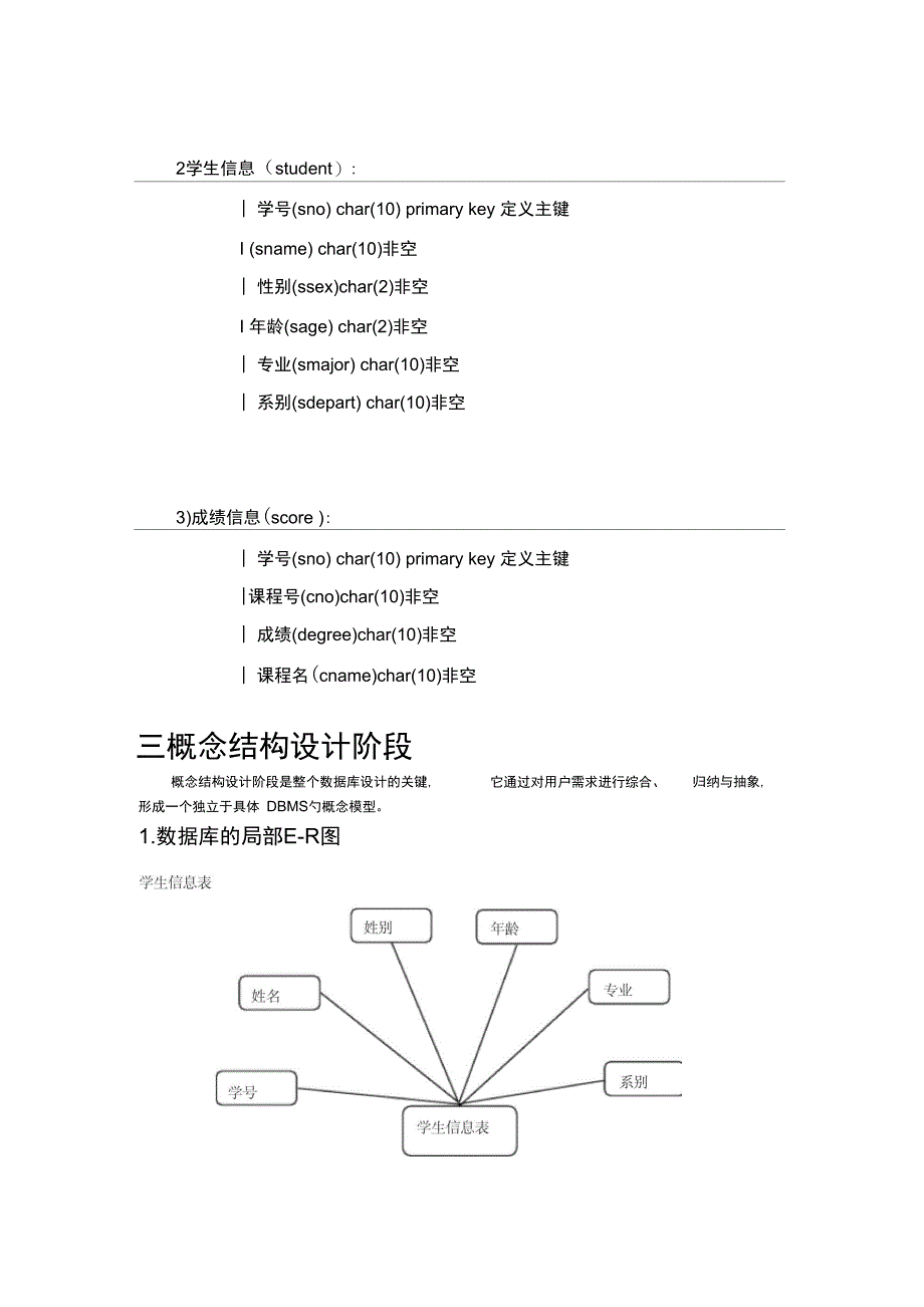 大数据库课程设计报告材料_第4页