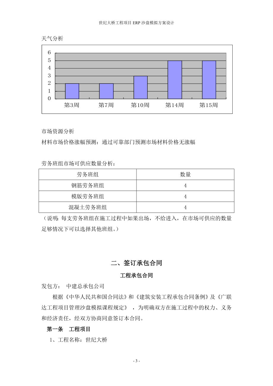 世纪大桥工程项目ERP沙盘模拟方案设计.doc_第4页