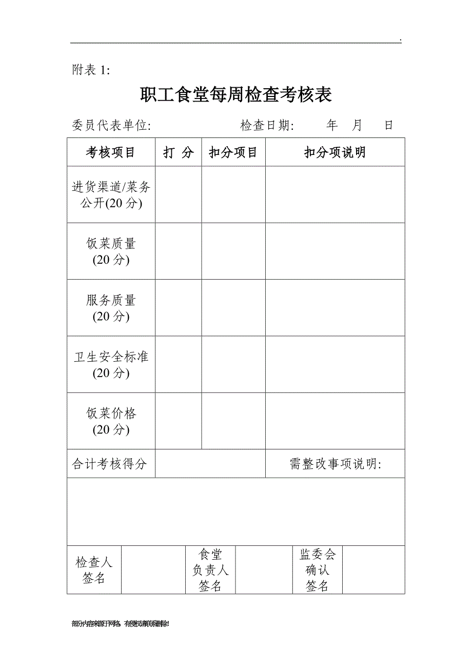 职工食堂监管考核办法.doc_第4页