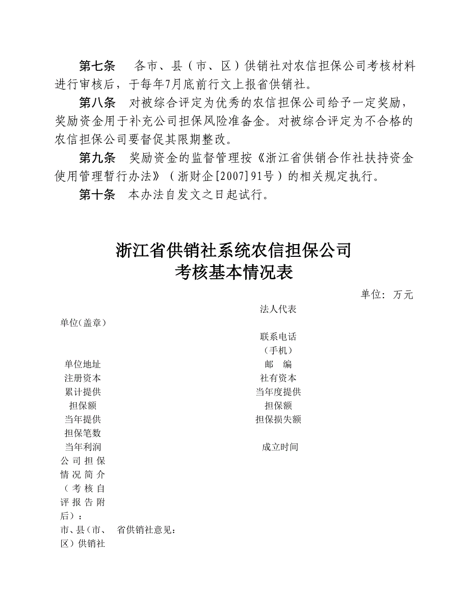 浙江省供销社系统农信担保公司.doc_第3页