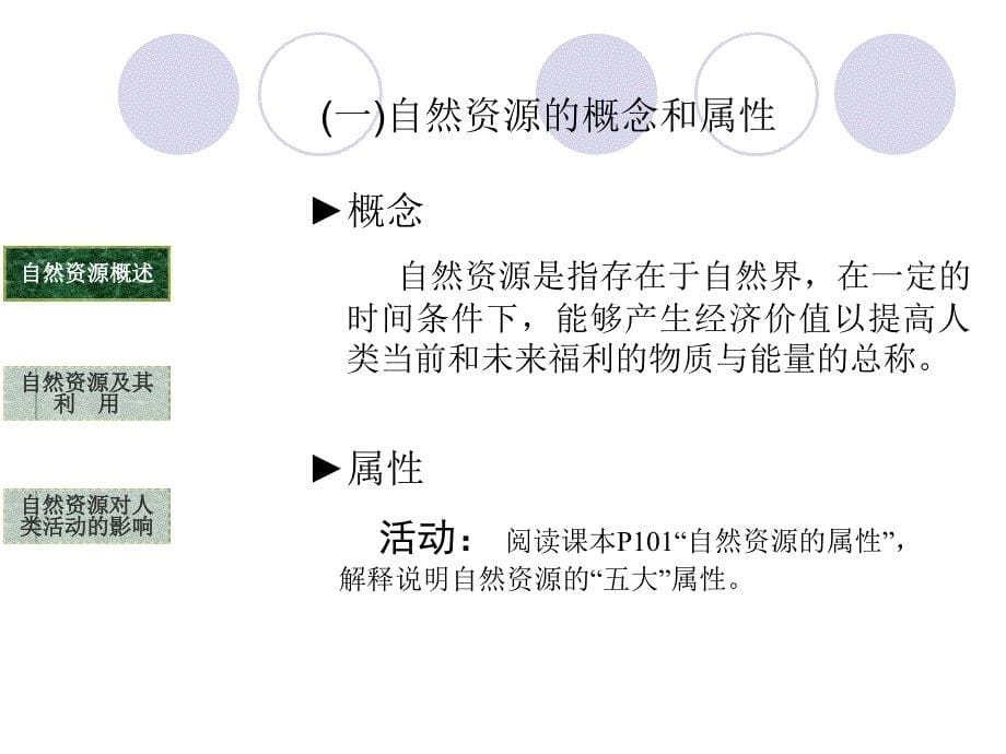 同步精品资源套餐4.3自然资源与人类活动精品课件湘教新课标_第5页