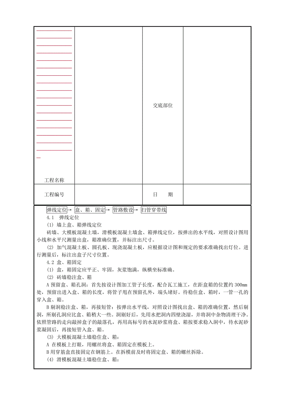 【管理精品】半硬质阻燃型塑料管暗敷设工程_第3页