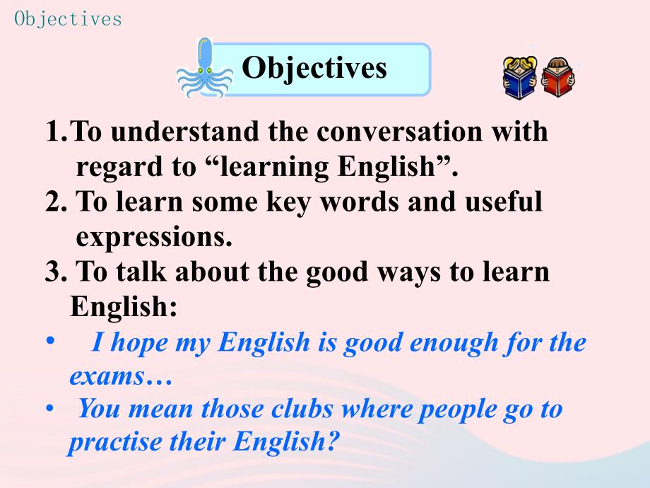 2019秋九年级英语下册 Module 7 English for you and me Unit 1 Have you ever been to an English corner教学课件（新版）外研版_第3页