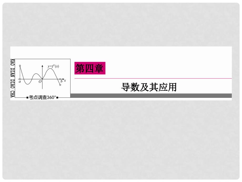 高考数学一轮复习 42导数的应用（一）课件 文_第1页