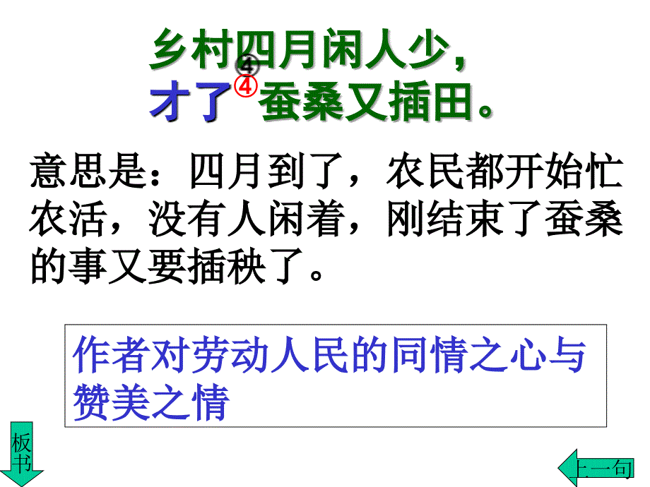 古诗词三首乡村四月PPT课件_第3页