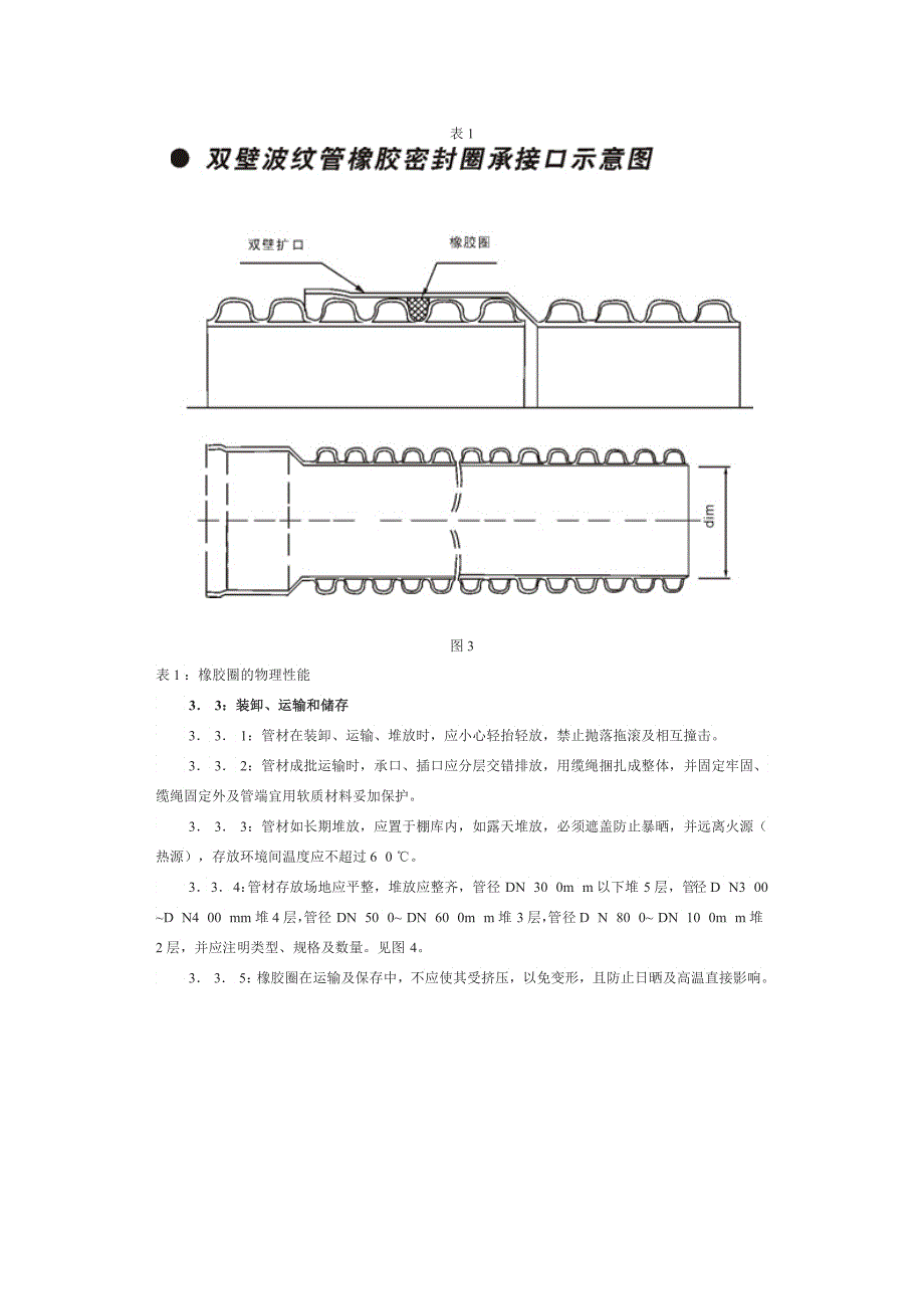 室外排水管道双壁波纹管工程施工及验收技术说明图文_第3页