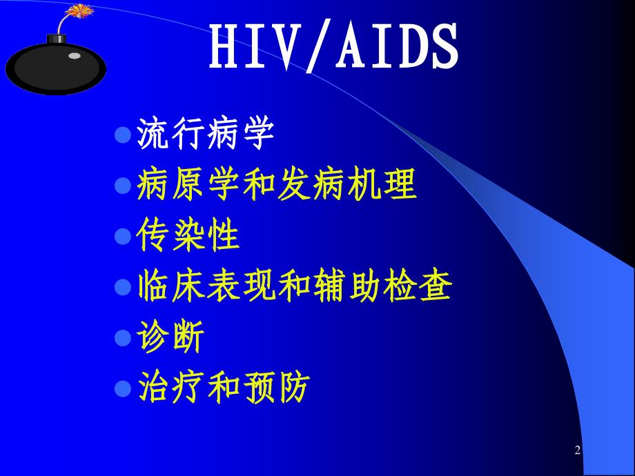 HIV感染和爱滋病PPT课件_第2页