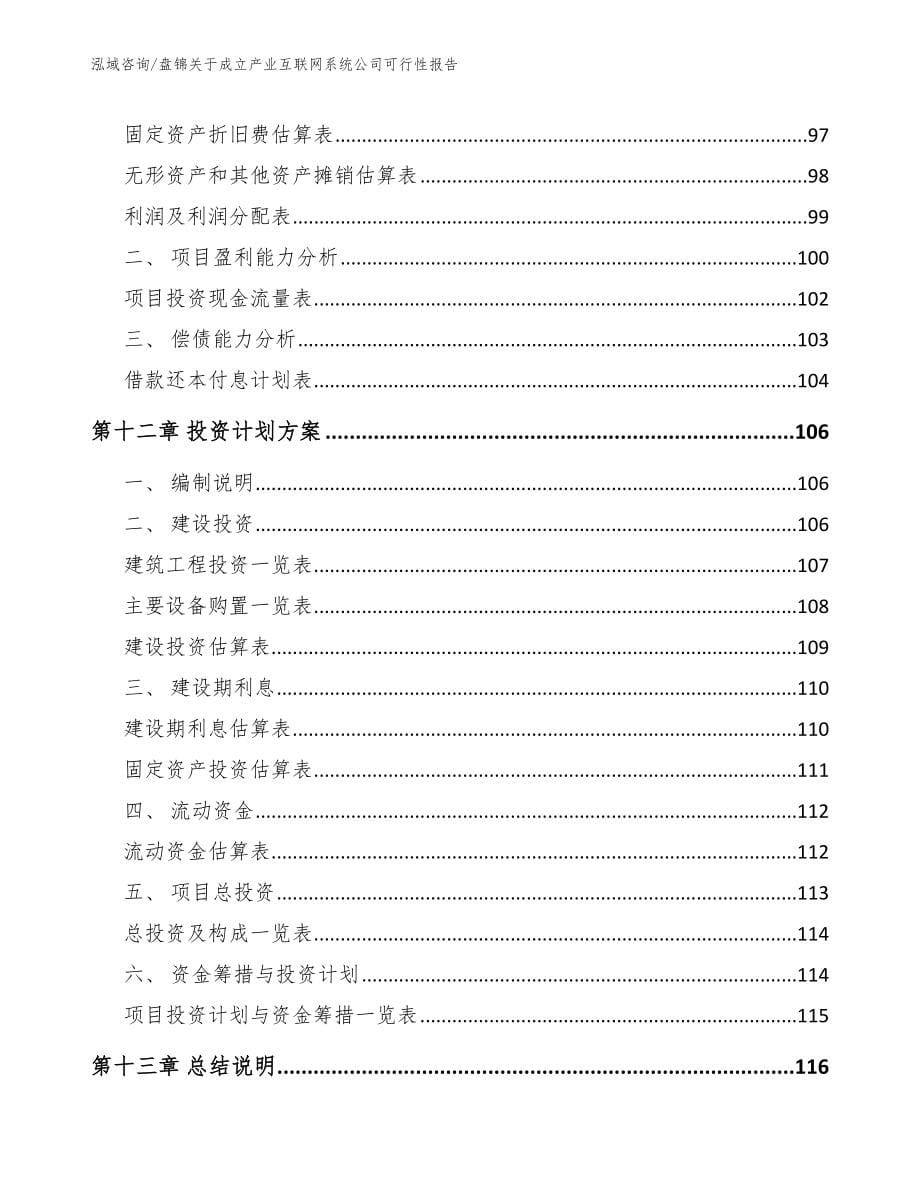 盘锦关于成立产业互联网系统公司可行性报告【范文参考】_第5页