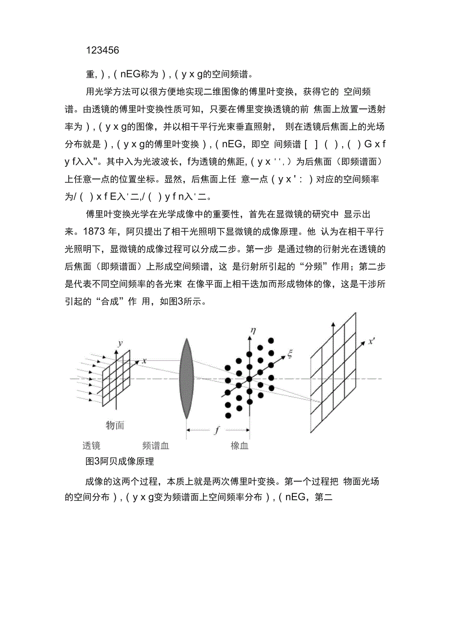 光学空间滤波及光信息处理技术_第3页