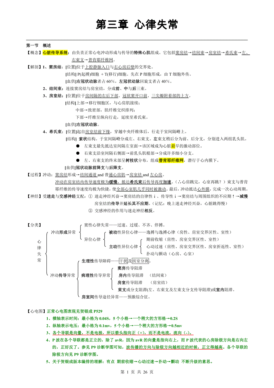 第三章 心律失常.doc_第1页