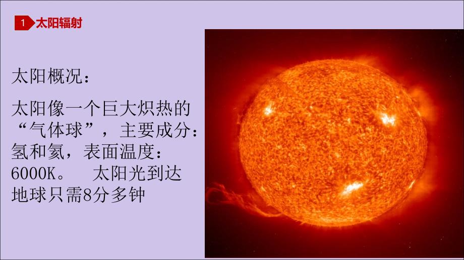 同步精品课堂20222023高中地理第一单元行星地球1.2太阳对地球的影响课件新人教版必修_第1页