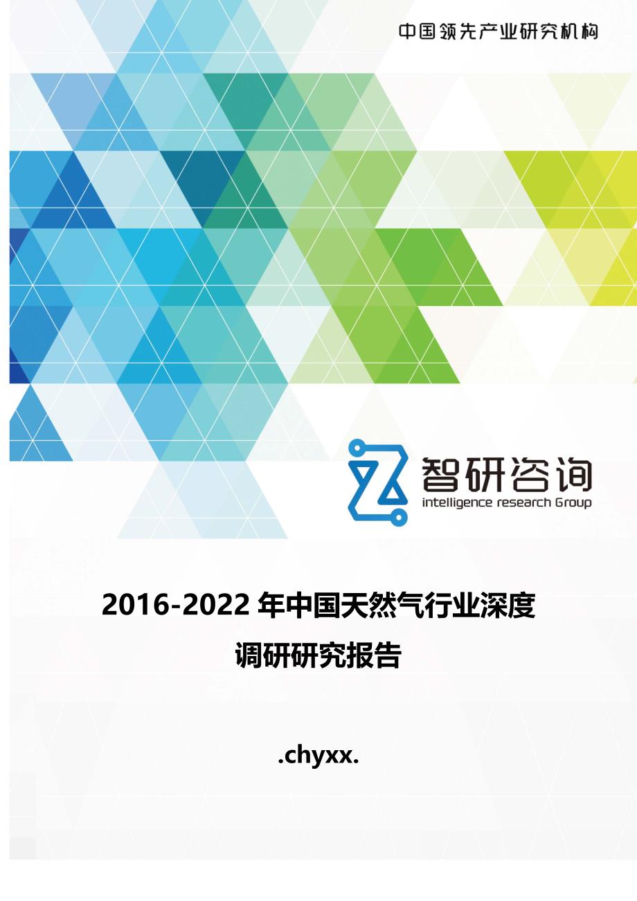 2022年中国天然气行业深度报告_第1页