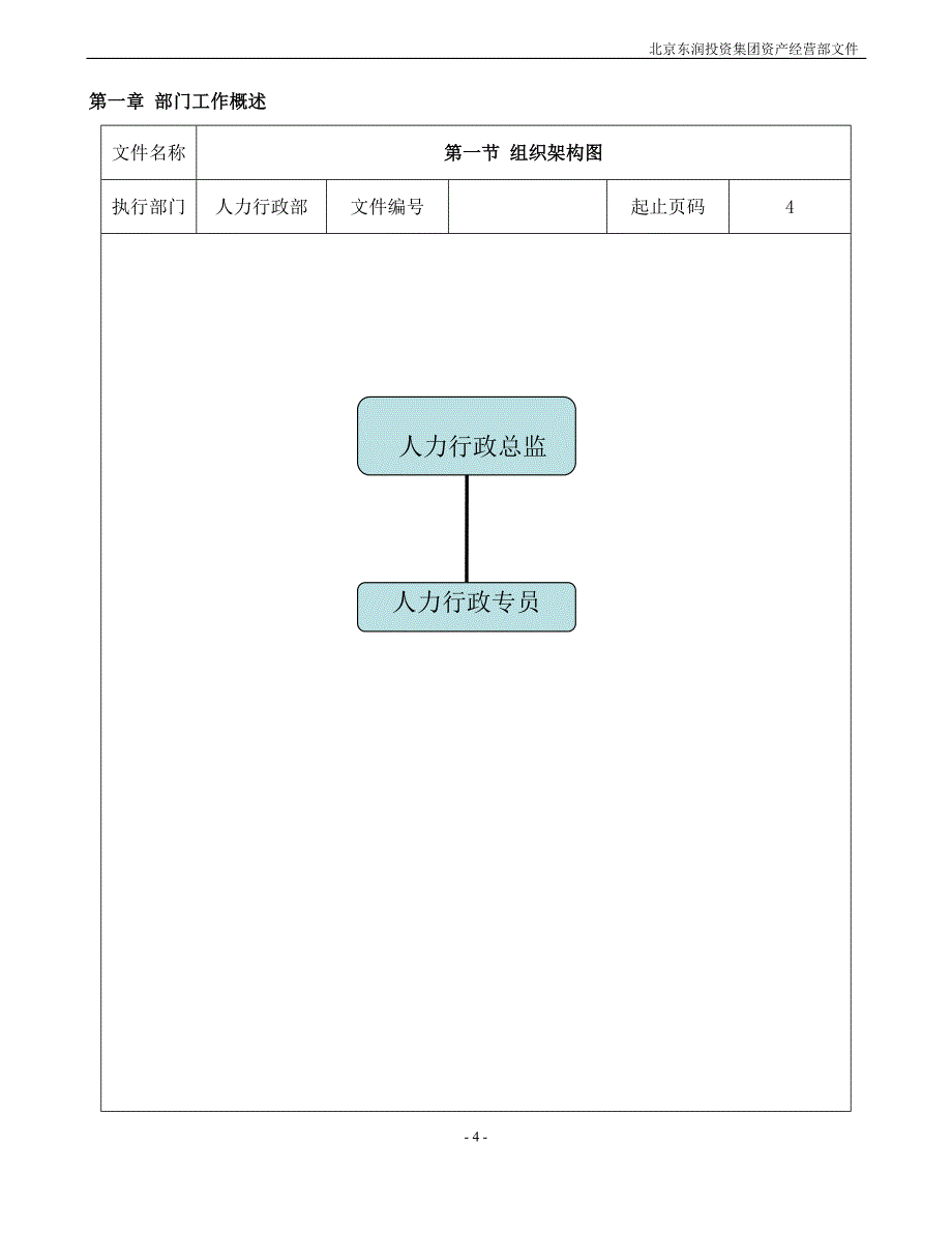 人力行政部工作手册.doc_第4页